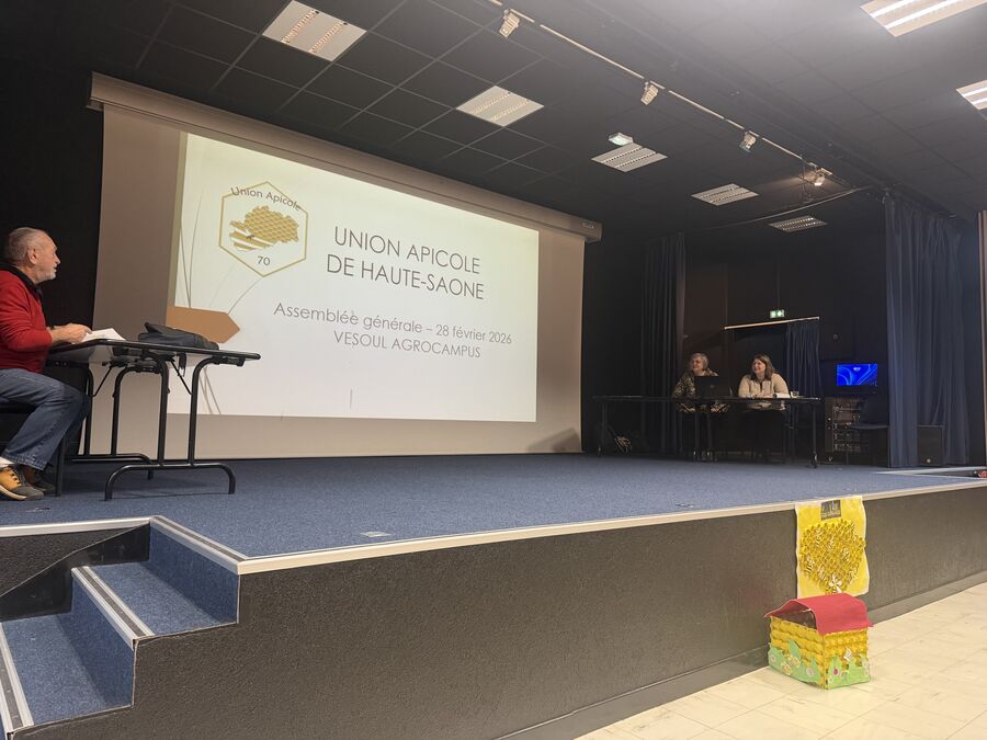 Assemblée générale 2026 de l'Union Apicole 70 à Vesoul Agrocampus